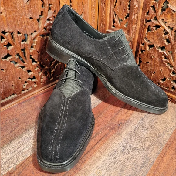 Mezlan | Shoes | New In Box Mezlan Made In Spain Black Suede 